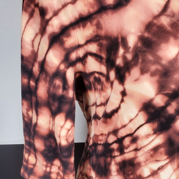 Reverse Tiedye Bodycon Dress Custom Made 3X - Picture 11 of 12